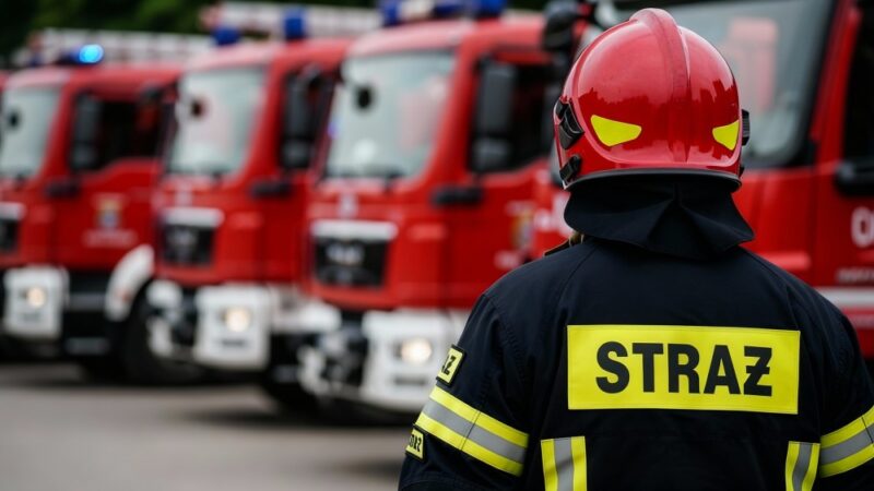 Bezpieczeństwo mieszkańców zaczyna się od podstawowego sprzętu strażackiego.