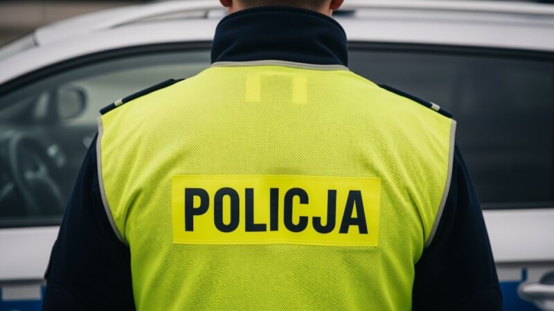Zatrzymana ciężarówka z niebezpiecznymi oponami – policja interweniuje