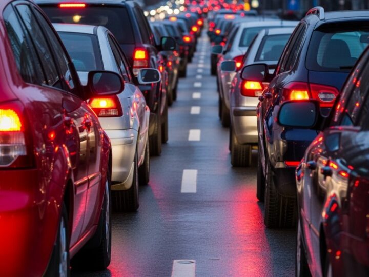 Wypadek na skrzyżowaniu Armii Krajowej i Szekspira powoduje utrudnienia w ruchu