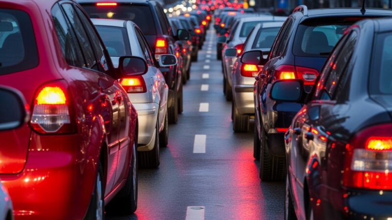 Wypadek na skrzyżowaniu Armii Krajowej i Szekspira powoduje utrudnienia w ruchu